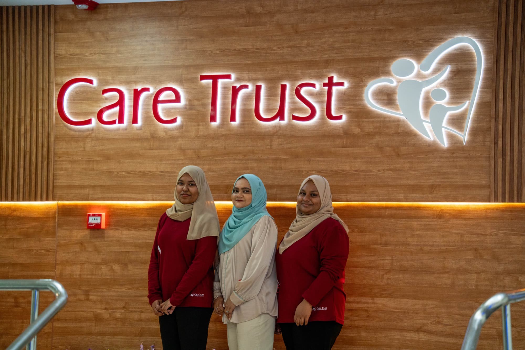 The Care Trust team in Hulhumalé