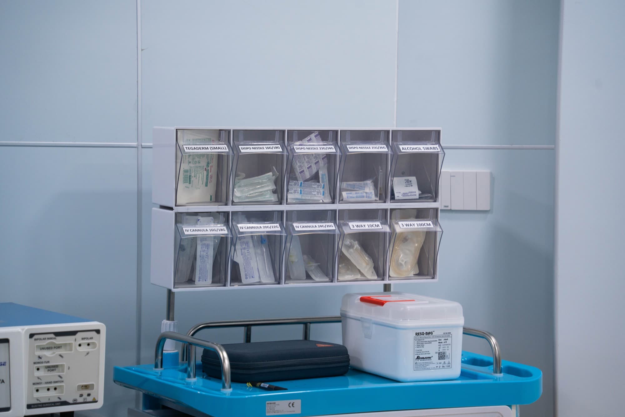 Treatment room at Care Trust